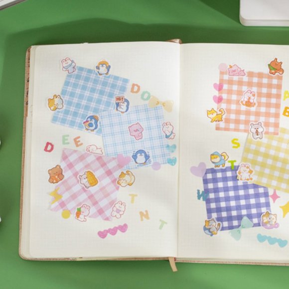 Korean Style Animal Die Cut Masking Tape - Picture 6 of 15